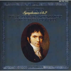  Beethoven - The Academy Of Ancient Music, Christopher Hogwood ‎– Symphonies 1 & 2 